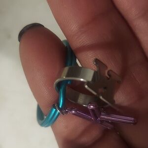 K key Chain And K Ring